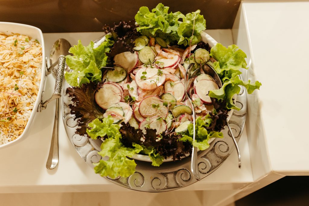 Raw, uncooked vegetables at resort buffets are a hidden risk for stomach issues.